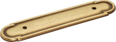 Hickory Hardware Santana, Lancaster Hand Polished Backplate 3"