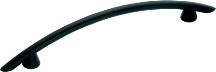HALF MOON WIRE PULL, MATTE BLACK