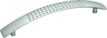 DIMPLE PULL, SATIN NICKEL