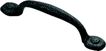 PULL 96MM C/C BLACK IRON