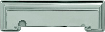 CUP PULL 3" and 96MM C/C BRIGHT NICKEL