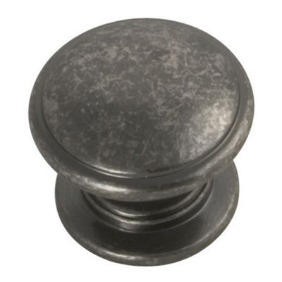 Williamsburg Black Nickel Vibed, Black Nickel Vibed 1-1/4"