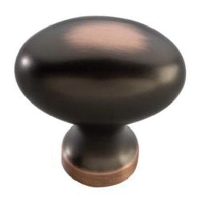 Williamsburg Oil Rubbed Bronze Highlighted, Oil Rubbed Bronze Highlight 1-1/4" Oval