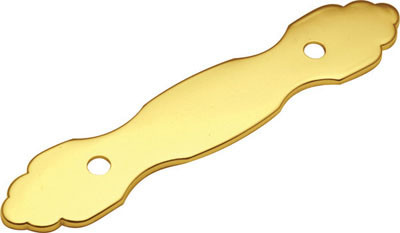 Jamestown Accents Charisma, Ultra Brass Backplate 3"