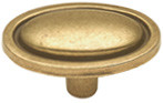 KNOB, LANCASTER BRASS