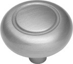 KNOB, 1-1/4"CHROMOLUX
