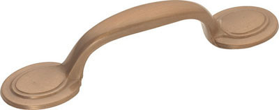 Jamesetown Accents Eclectic, Satin Bronze 3"