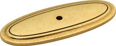 Manor House, Lancaster Hand Polished Backplate 3"