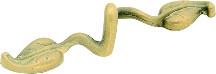 LEAF PULL 3" BLONDE ANQ