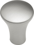 KNOB, SATIN NICKEL FINISH