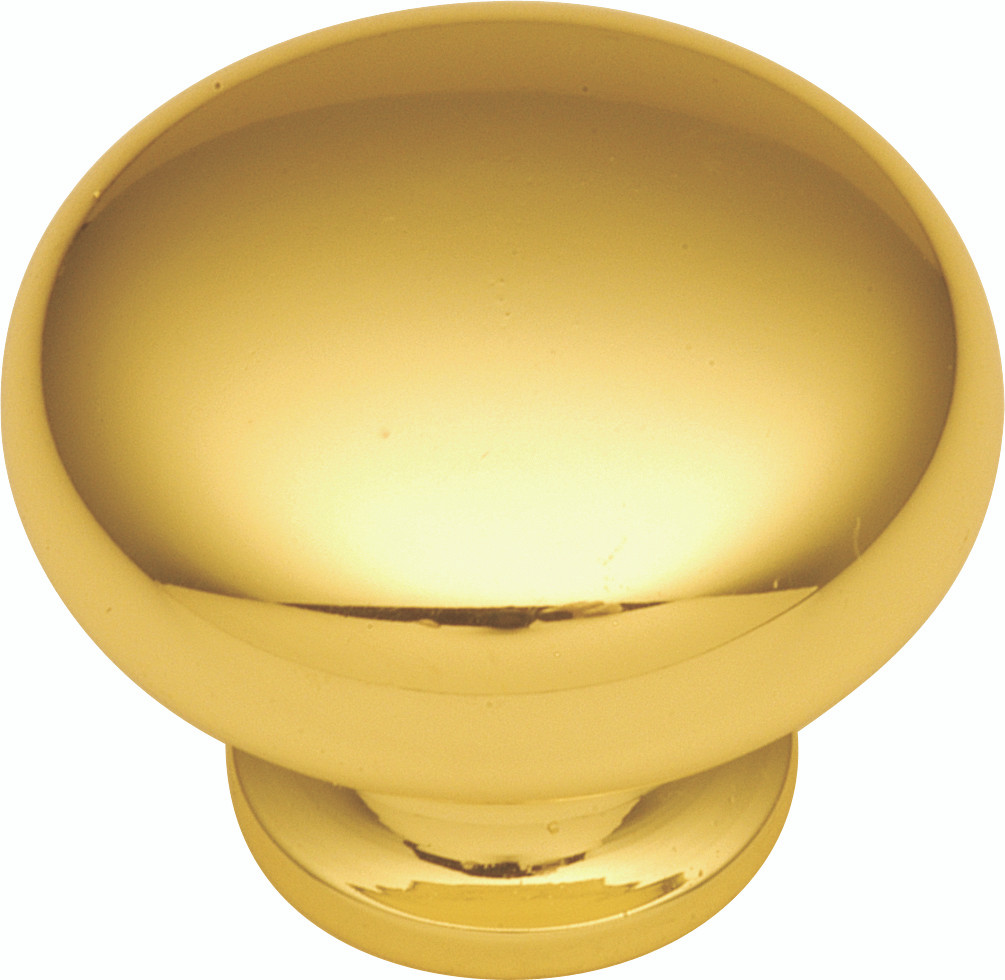 Hickory Hardware Polished Delights, Polished Brass 1-1/4"