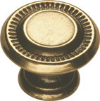 KNOB, 1"LANCASTER BRASS