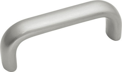 Period Brass Power & Beauty, Satin Nickel 3"