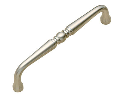 Period Brass Power & Beauty, Satin Nickel 3-1/2"