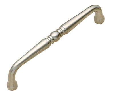 Period Brass Power & Beauty, Satin Nickel 4"