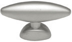 OVAL KNOB, PEARL NICKEL