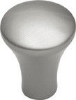 CONE KNOB 1" STN NICKLE