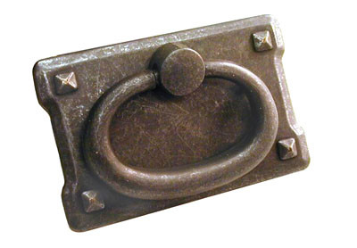 Jamestown Accents Mission, Black Mist Antique 2-3/4" Oa