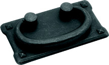 PULL BAIL W/PLATE BLACK ANT.