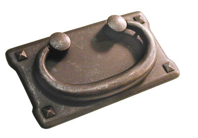 Jamestown Accents Mission, Black Mist Antique 1-1/2" Ctr
