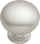 ROUND KNOB, SATIN NICKEL