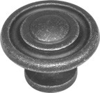 KNOB, VIBRA PEWTER