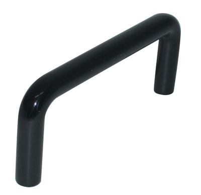 Wire Pulls, 4", Black 4"
