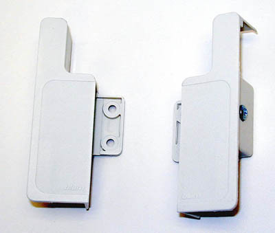 High (H) Side Interior Front Fixing Brackets, Similar To # Bzif.3050R W White