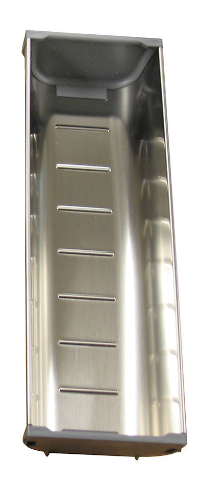 Tray Components for Additions to Sets, Triple Tray Stainless Steel 10-3/8" L
