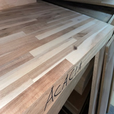 Wood Butcher Block - Natural Wood Countertop , table Top, Cutting Board,Choose your wood and Sizes-1.5" Thick