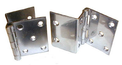 Inset Door Hinges,Chrome Powder Coat