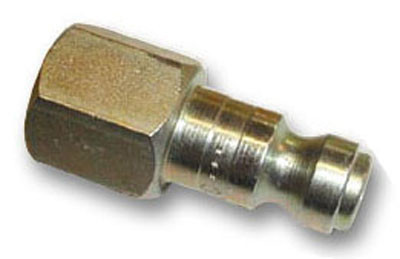 Coupler and Coupler Plug, 1/4" Female Coupler Plug