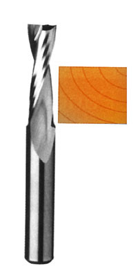 Upcut Spiral, 1/2" 2" 1/2" 2" Long