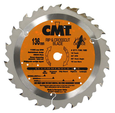 Ultra ITK Ripping Blades, 18 Teeth, 10Mm Bore,5-3/8"