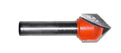 90G V-Grooving Bit,1/2" -1/2" 90G 1/4"