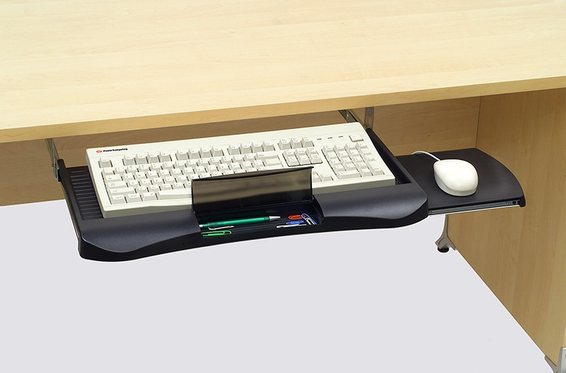 Black, Keyboard Tray