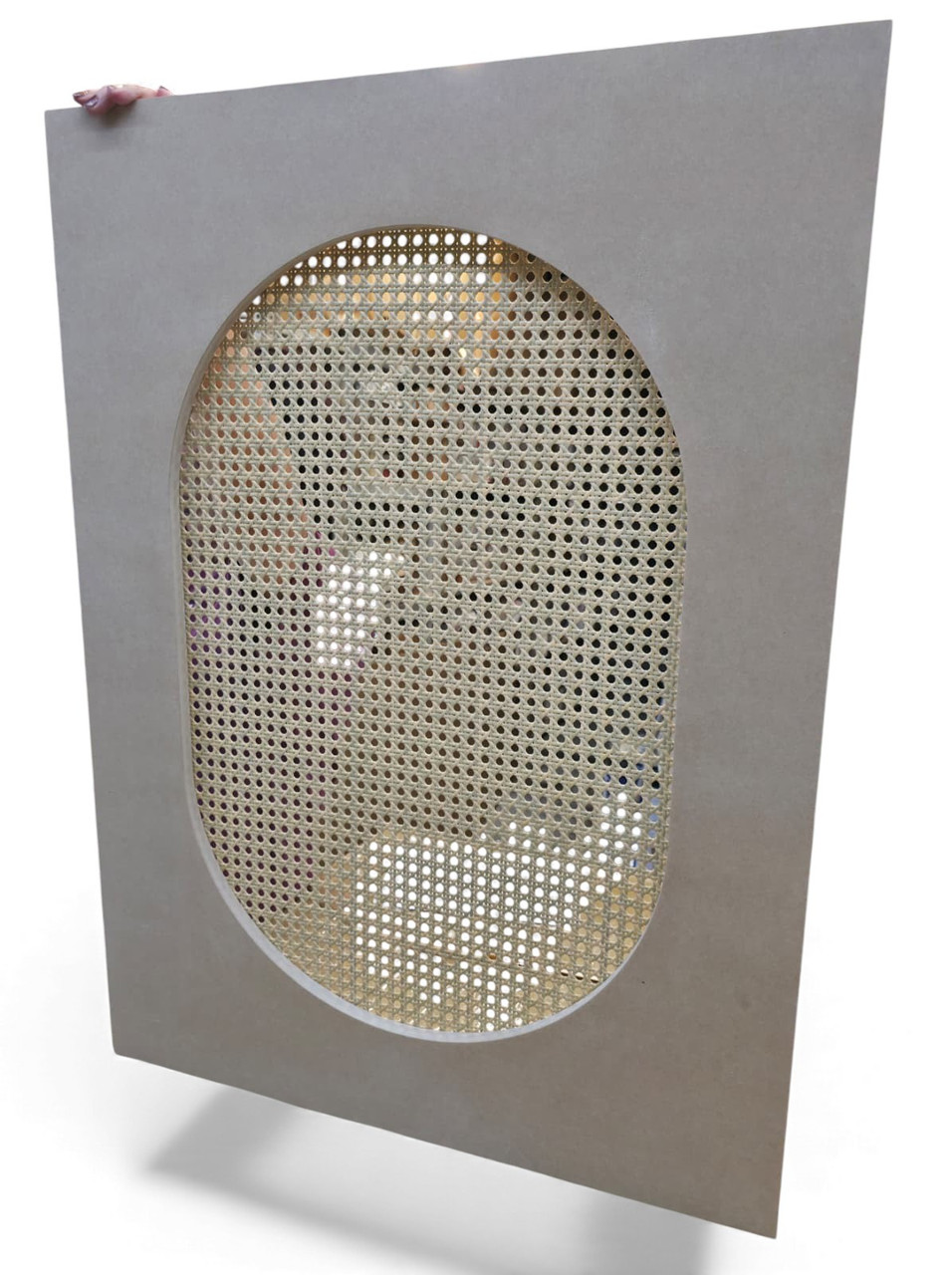 Door- Unfinished  Plastic Rattan Slab Cabinet Doors Choose your Size AND MATERIAL
