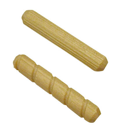 Multi-Groove and Spiral Dowel Pins, Multi-Groove 3/8" X 2"