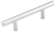 STL BAR PULL,3"CC STN NKL