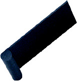 PULL, 1-1/2" BLACK ANO