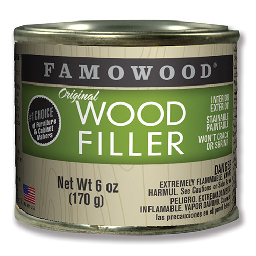 Famowood Wood Putty 1/4 Pint, Red Oak 1/4 Pint