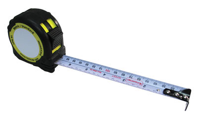 Tape measure, standard/metric, 5/8" Wide,12 Ft