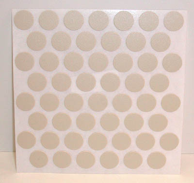 Adhesive Cap PVC 9/16", Pvc Almond 9/16" (14Mm)