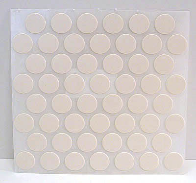Adhesive Cap PVC 9/16", Pvc Antique White 9/16" (14Mm)
