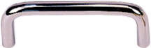PULL, 3" WIRE BRT CHROME