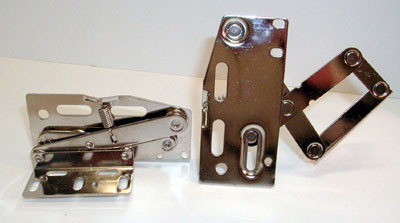 KV Sinkfront Hinge, 1-3/4" D X 3-3/4" H X 3/4" W