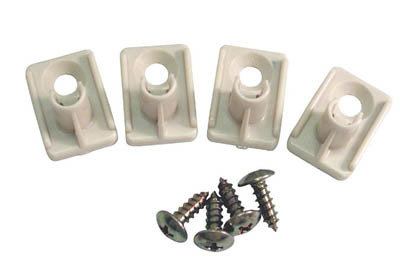 Horizontal Wine Rack, White