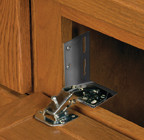 Sink Front Tray Accessories, 2-7/8"W x 2-1/4"D x 3-3/4"H, Nickel Plated