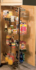 Pull-Out Pantry Units, 3-13/16"W X 46-1/2"-53-3/8"H X 22-1/4"D, Frosted Nickel Epoxy Frame