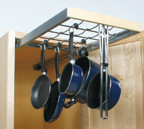 Wall Cabinet Pull-Out Systems with Standard Close, 17-3/4"W x 23-5/8" D x 19-3/8"H, Wall, Framed, 18", Frosted Nickel